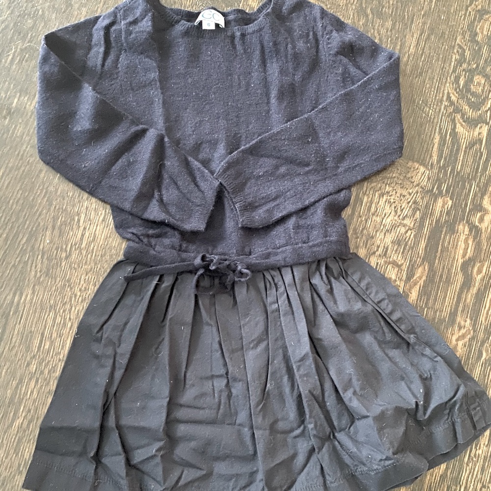 C de C girls dress - Navy